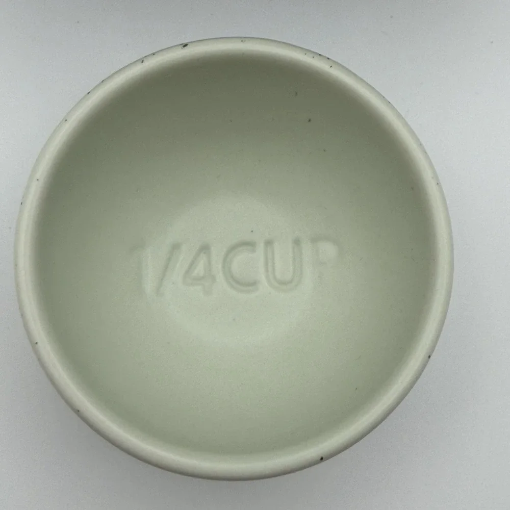 Greg Natale‎ Ceramic Measuring Cup Set of 4 Sage Green New in Box